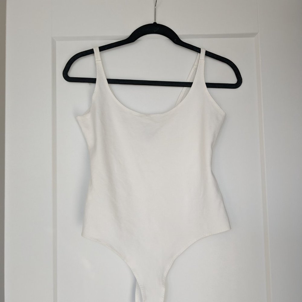 Shinestar white bodysuit size medium NWOT